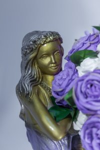 Аромаваза Офелия (золотая)