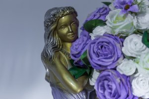 Аромаваза Офелия (золотая)