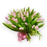 Букет из 51 розового тюльпана (344)